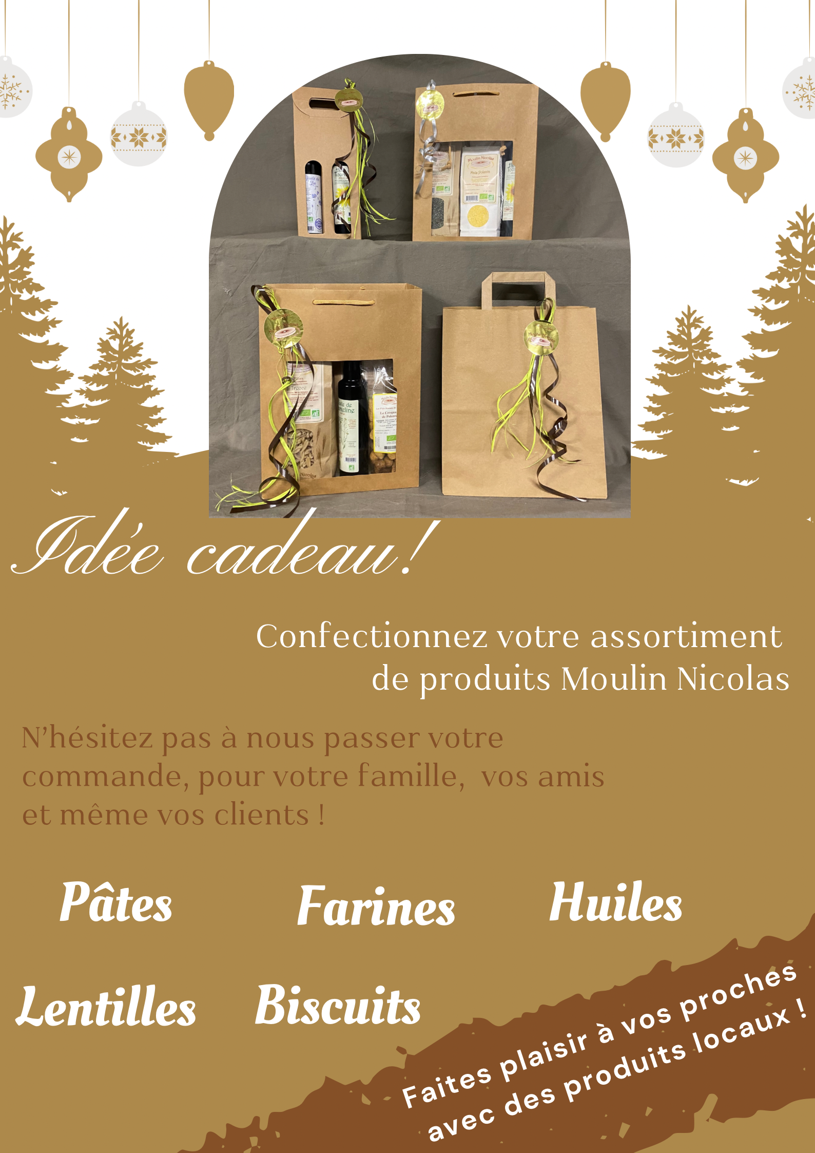 Idées cadeaux - Les Biscuits du Moulin